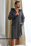 Pánsky župan 7141 Twill - Doctor Nap šedá XL