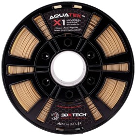 3D Xtech USM1010500N AQUATEK X1 ADVANCED USM vlákno pre 3D tlačiarne vodou rozpustiteľné 1.75 mm 500 g prírodná béžová 1 ks; USM1010500N