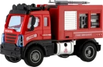 TEDDIES Hasičské auto na spätné natiahnutie /13 cm/ od 3 rokov