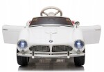 Mamido Elektrické autíčko BMW Retro lakované biele