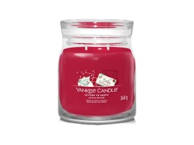 Yankee Candle Signature Letters To Santa 368g - sviečka stredná 2 knôty / doba horenia: až 50h (5038581150000)