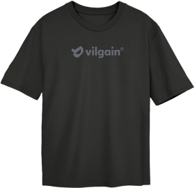 Vilgain Logo Tee – L Čierna