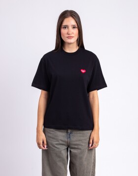 Carhartt WIP W' S/S Heart Patch T-Shirt Black/Red M