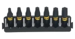 DeWalt 7dielna sada bitov T/Bity/T15, T20, T25, T30, T40/25 mm/ToughCase (DT70816)