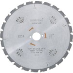 Metabo HW/CT 254X30 60 WZ 628222000 tvrdokovový pílový kotúč 254 x 30 x 1.8 mm Počet zubov (na palec): 60 1 ks; 628222000