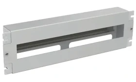 Solarix RAIL-3U-DIN / Inštalačný panel / 3U / DIN lišta / 19" / RAL 7035 (80138324)
