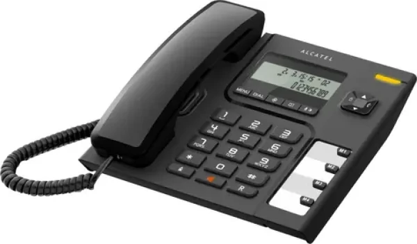 Alcatel T56 čierna / analógový telefón s LCD displejom (T56)