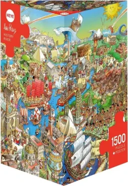 HEYE Puzzle Historická rieka