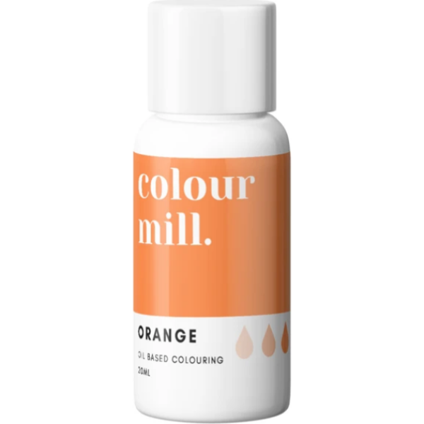 Olejová farba 20 ml vysoko koncentrovaná oranžová - colour mill - colour mill