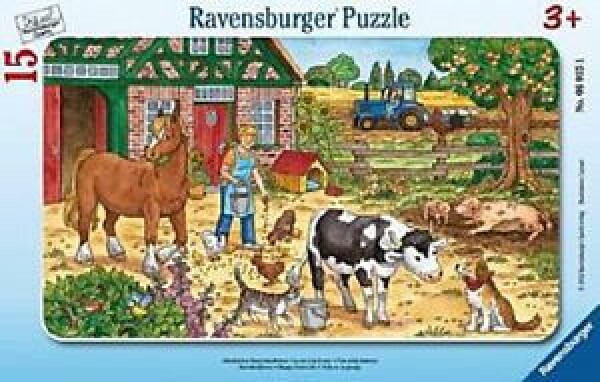 Ravensburger Šťastný život na statku /15 dielikov/ od 3 rokov