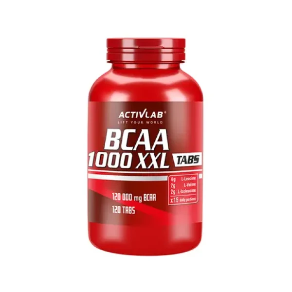 BCAA 1000 XXL - ActivLab (bez príchuti, 120 tab.) (5509-1-120tabs)