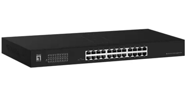 LevelOne GEU-2431 / Gigabitový switch / 24 portov / 10/100/1000 Mbit (GEU-2431)