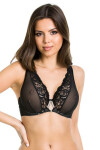 Dámska podprsenka LOTUS BRALETTE 19076 BLACK černá