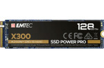 EMTEC X300 SSD Power Pre 128GB / SSD / M.2 2280 / PCIe 3.0 x4 / R: 1500 MBs / W: 500 MBs / IOPS: 60K 110K (ECSSD128GX300)