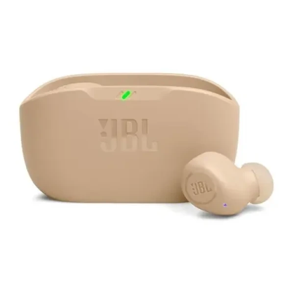 JBL Wave Buds béžová / Bezdrôtové slúchadlá / mikrofón / BT 5.2 / IPX2 (JBLWBUDSBEG)