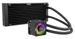 Enermax LIQMAXFLO 240 ARGB čierna / AIO vodný chladič CPU / 2× 120 mm / 500-1800 RPM / 23 dB / AM4 / AM5 / LGA1700 (ELC-LMF240T-ARGB)
