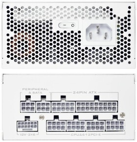 Lian Li SP850 V2 Gold Zasilacz modular, ATX, 850 Watt, Biely