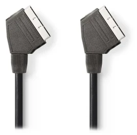 Nedis SCART kábel 1,5 m čierny / Video kábel / SCART (M) - SCART (M) (CVGL31001BK15)