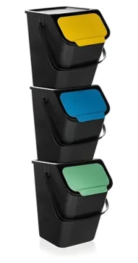 Brilanz BINI 3 x 25 l / Odpadkový kôš / súprava na triedený odpad (43931585)