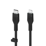 Belkin Flex CAA009bt2MBK čierna / Kábel USB-C na Lightning / 2 m / MFi / 15W (CAA009BT2MBK)