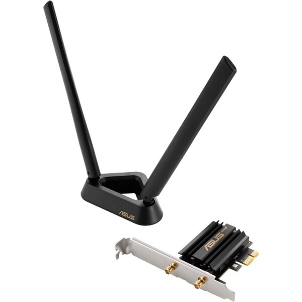 ASUS PCE-AXE59BT / WiFi sieťový adaptér / PCI-E / WiFi 6 / 6GHz / Bluetooth (90IG07I0-MO0B00)