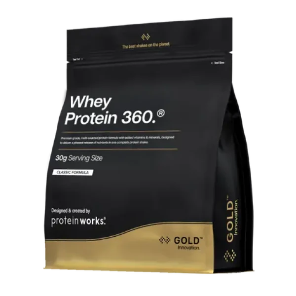 Whey Protein 360 ® - The Protein Works (čokoládový hodváb, 1200 g) (45829-26-chocolatesilk-1200g)