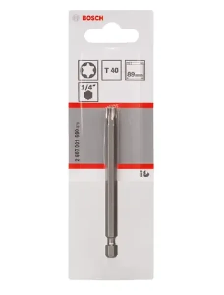 BOSCH 2607001660 / Bit T40 / dĺžka 89 mm (2607001660)