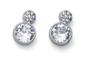 Oliver Weber Pôvabné náušnice s kryštálmi Wake 23024 001