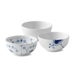 Royal Copenhagen Porcelánové misky Gifts With History 470 ml – set 3 ks