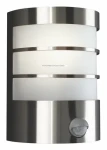 Philips Calgary IR nerez / Vonkajšie nástenné svietidlo s čidlom / E27 / 60 W / IP44 / bez zdroja (SKL000389143)
