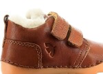 Bisgaard Carter Lamb Cognac zimné barefoot topánky 23 EUR