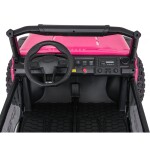 Mamido Detské elektrické autíčko PASSION 4x200W 24V ružové