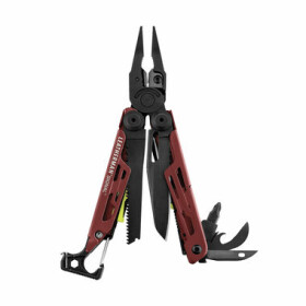 Leatherman Multitool Signal s nylonovým puzdrom Červená / Multitool / 19 nástrojov / 212 g (832745)