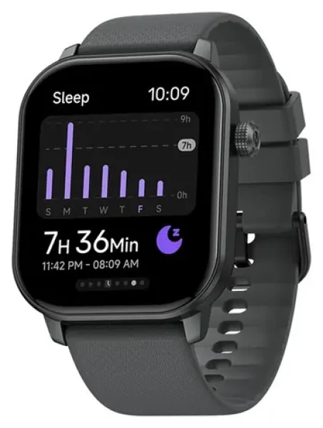 Zeblaze GTS 3 GPS sivá / Chytré hodinky / 2,01 "TFT / GPS / Bluetooth / PulseOx / 3 ATM (GTS 3 GPS Space Grey)