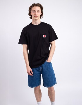 Carhartt WIP S/S Pocket Heart T-Shirt Black/Red L