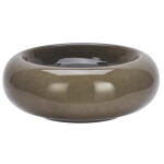 MADAM STOLTZ Sklenená miska Taupe Ø 33 cm