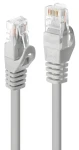 Lindy šedá / Patch kábel / Cat5e U/UTP / RJ45-RJ45 / 1 m (48362)
