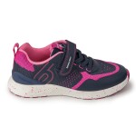 Dievčenské tenisky ELASTICOS Azul/Fuscia, Biomeanics, 241271-C600, tmavomodrá - 31