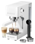 AMZCHEF CE-EM3131-WT biela / Kávovar / Piestový systém / 20 barov / 1350W (CE-EM3131-WT)