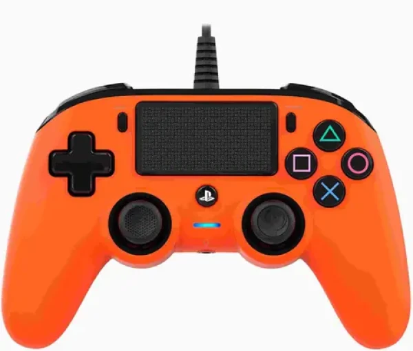 Nacon Wired Compact Controller oranžová / ovládač pre PlayStation 4 (ps4hwnaconwccorange)