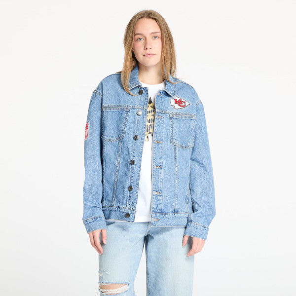 Bunda New Era Kansas City Chiefs Denim Jacket UNISEX Rdm S