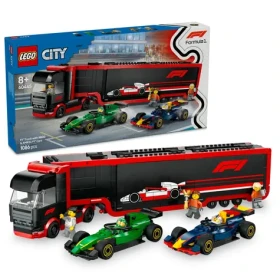 LEGO® City 60445 Kamión F1® s vozidlami F1® RB20 a AMR24