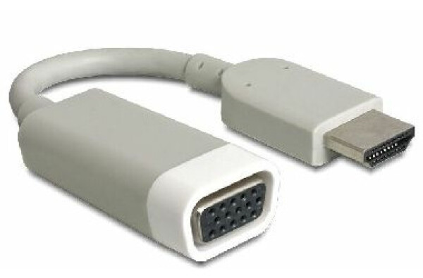 DeLock adaptér HDMI A samec na VGA samica 15cm (65469)