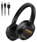 Onikuma GT811 čierna / Herné slúchadlá / Bluetooth 5.4 / ANC / mikrofón / výdrž 55 h (GT811 Black)