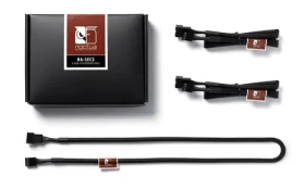 Noctua NA-SEC3 čierna / 3x Predlžovací kábel ventilátora 600 mm / 1x 4-pin (F) / 1x 4-pin (M) (NA-SEC3)