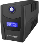 PowerWalker Basic VI 600 STL / záložný zdroj UPS / 600 VA / 360W / 2x FR / RJ11 / RJ45 / USB (10121072)