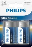 Philips batéria D Ultra Alkaline - 2ks (LR20E2B/10)