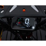 Mamido Detská benzínová štvorkolka RamiGO PRO RIDER 200CC oranžová