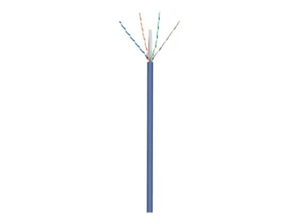 Goobay CAT6a modrá / Sieťový kábel / U/UTP (PiMF) / Cat 6a / 100 m (96096)