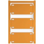 Weidmüller 1490710000 SFX 30/60 MC NE OR značkovač káblov Potlačiteľná plocha: 30 x 45 mm oranžová Počet markerov: 30 30 ks; 1490710000